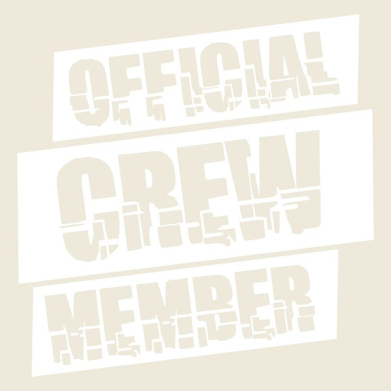 Crew Official Member Team Friends Official Logo