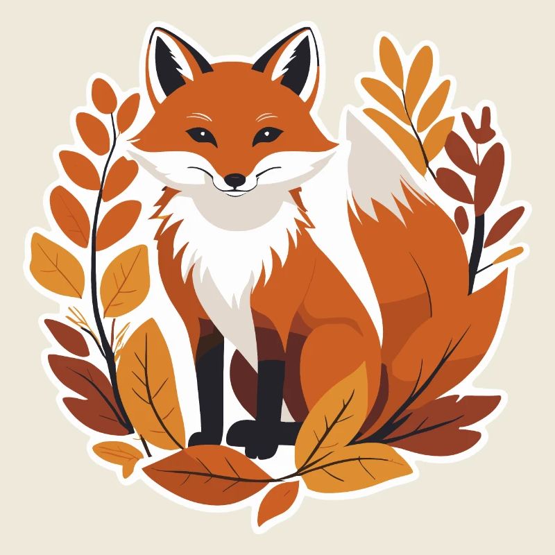 Fox in Autumn #5