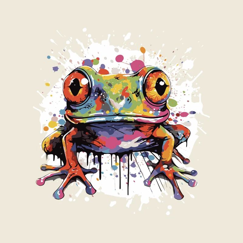 Frog Animal Pop Art Animal