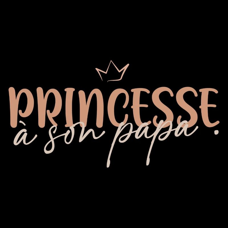 Princess to her daddy