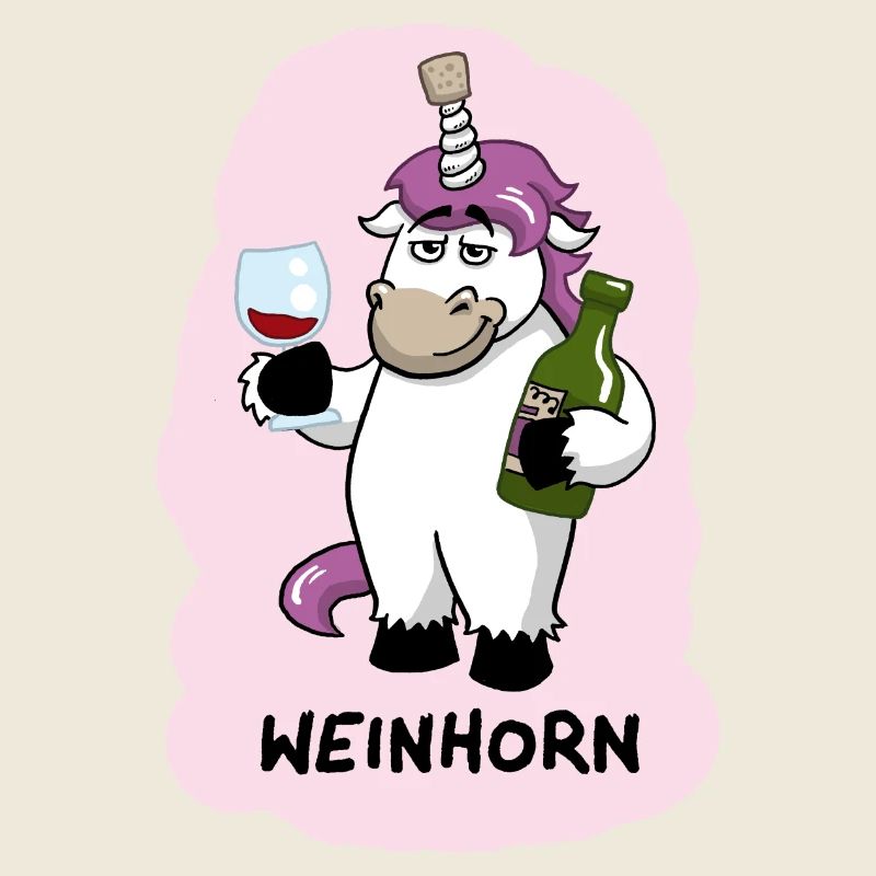 Weinhorn Einhorn