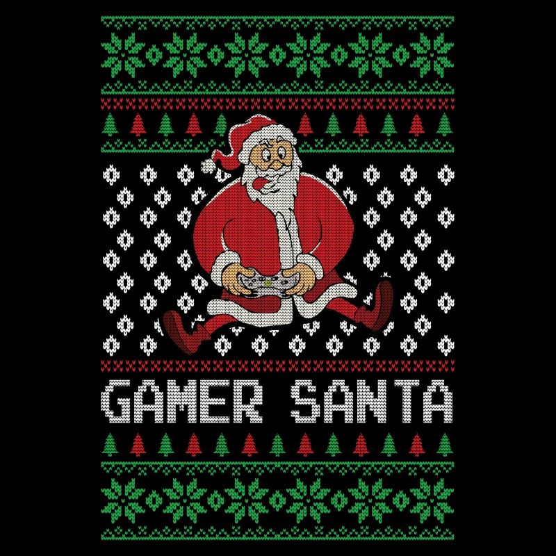 Weihnachten Gamer Ugly X-Mas Pullover Geschenk