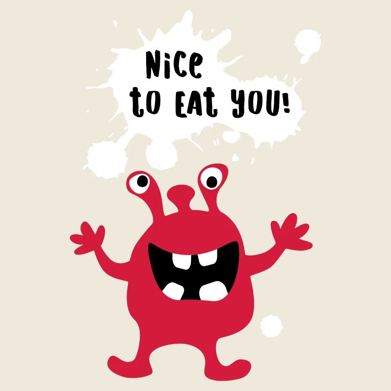 Monster coole Comics Quotes lustig Fun