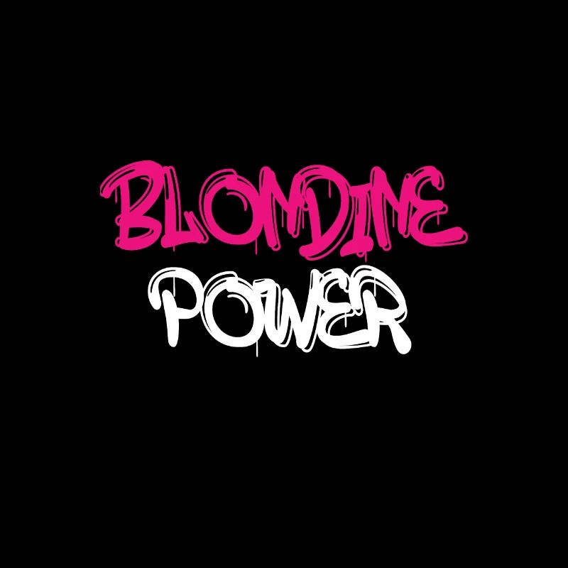Design de t-shirt cool pour les blondes