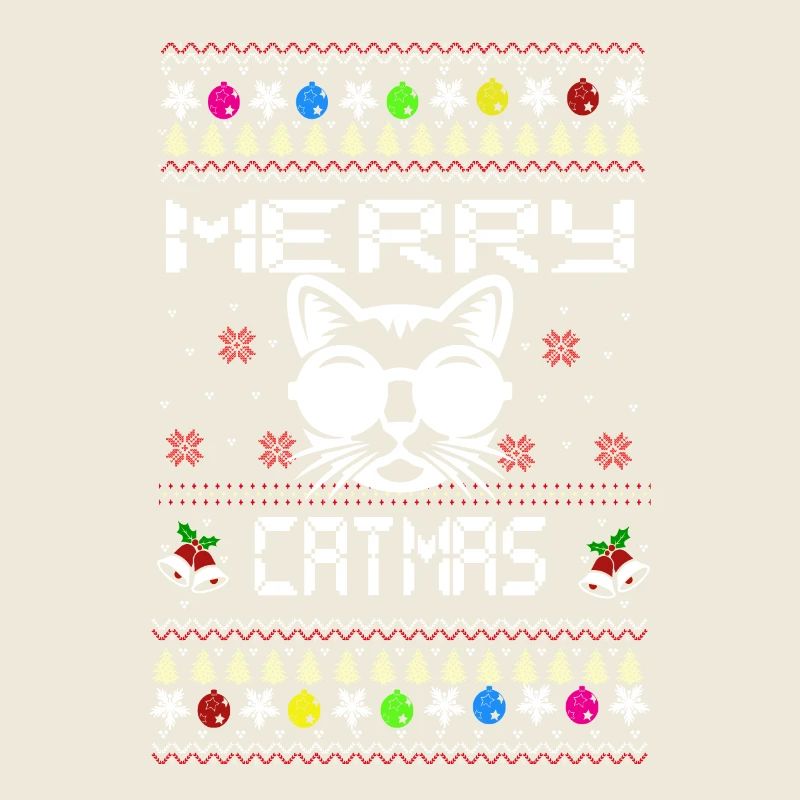 Conception de Noël - Joyeux CATMAS