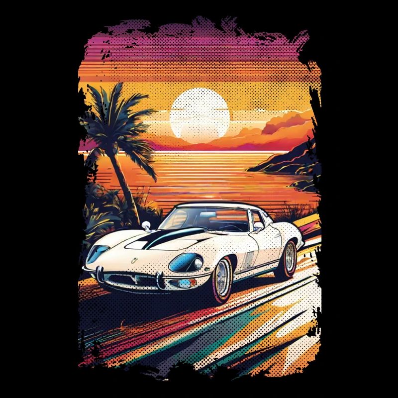 Oldtimer Sonnenuntergang