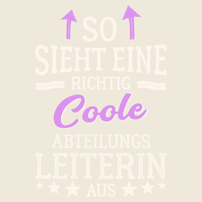 So sieht eine richtig coole Abteilungsleiterin aus