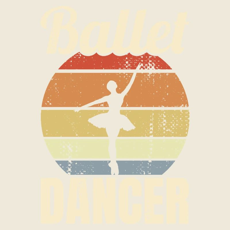 Danseuse de ballet vintage