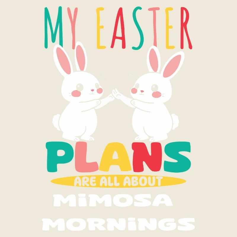 Meine Osterpläne Mimosa Mornings Fun Bunny Art