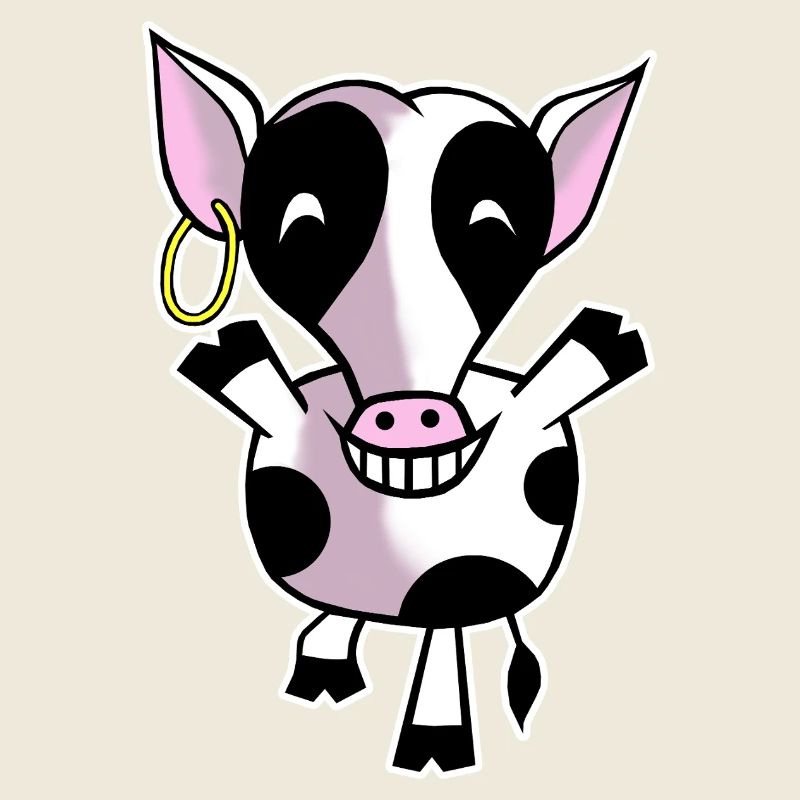 Happy cow