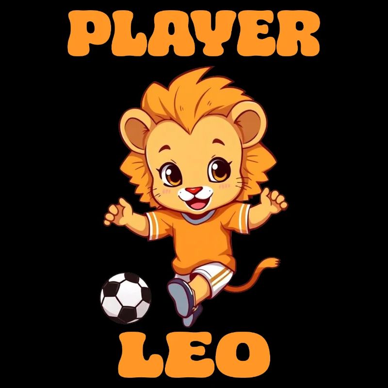 Fußball Spieler Leo Sternzeichen Löwe Fußballer