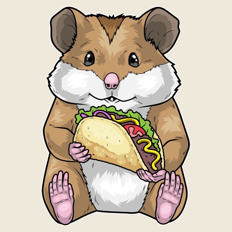 Taco au hamster