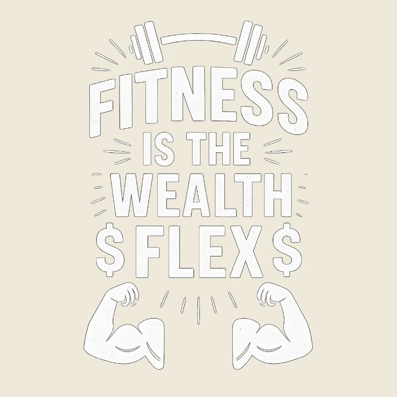 Fitness als Reichtum, motivierend