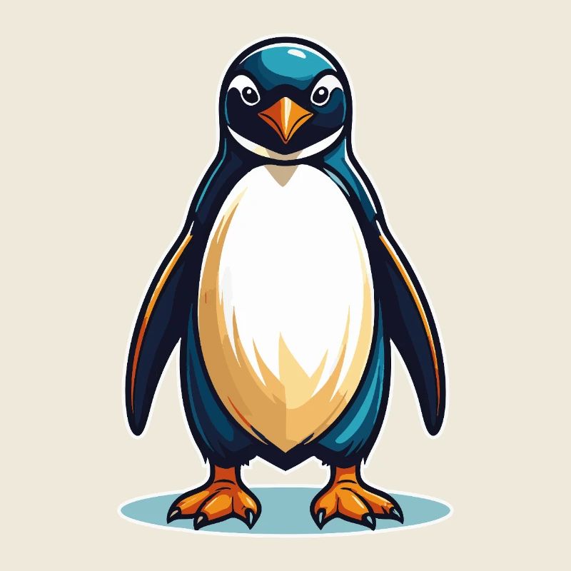 Cooler Pinguin – Süß, frech und sympathisch