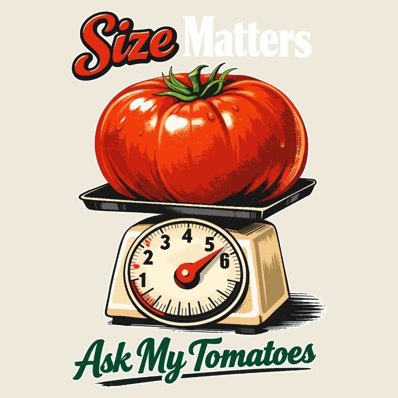 Size Matters: Lustige Riesen-Tomate auf Waage