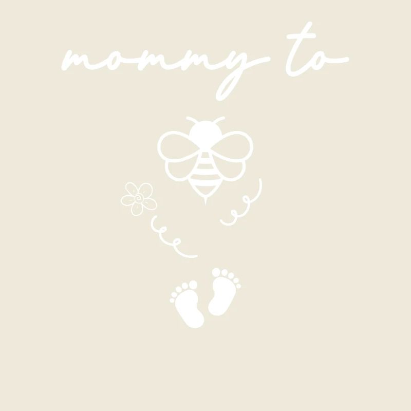 Maman à abeille Annonce de grossesse drôle