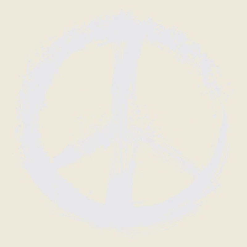 Symbole de paix blanc