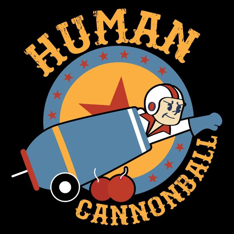 Human Cannonball Theme Party Circus Costume