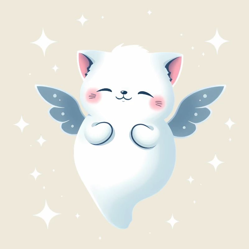 Schnurrend engelhaft