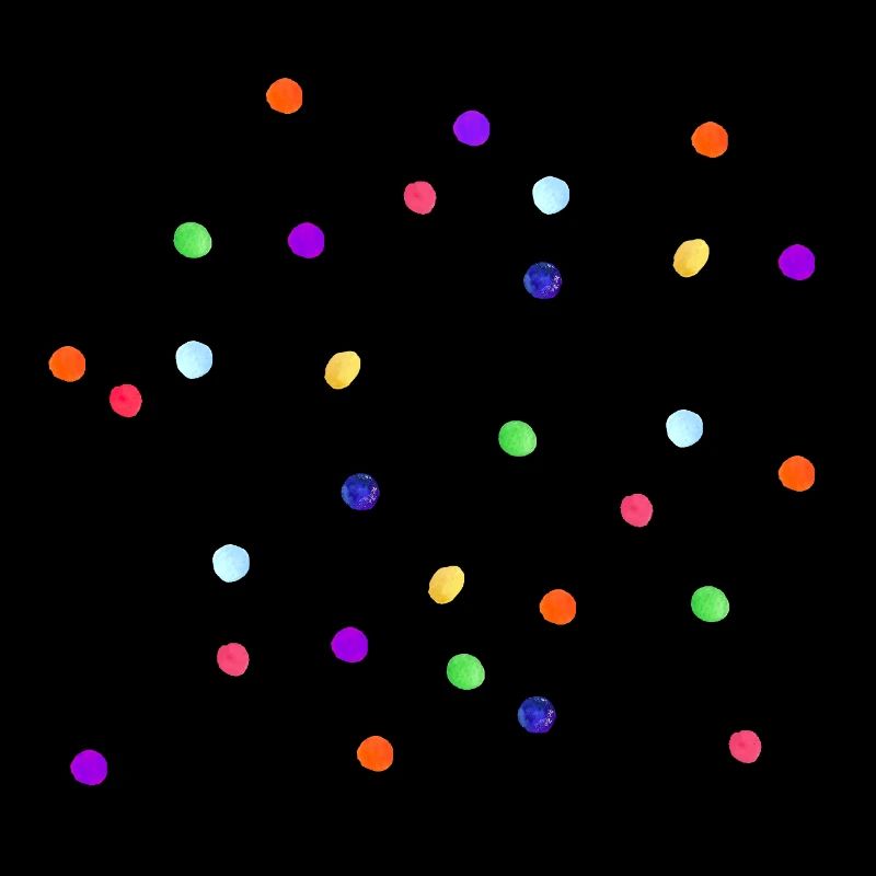 Konfetti, confetti rain, lass es Konfetti regnen.