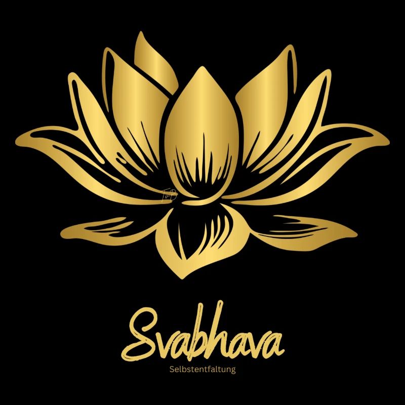 Lotusblüte Gold Svabhava: Selbstentfaltung