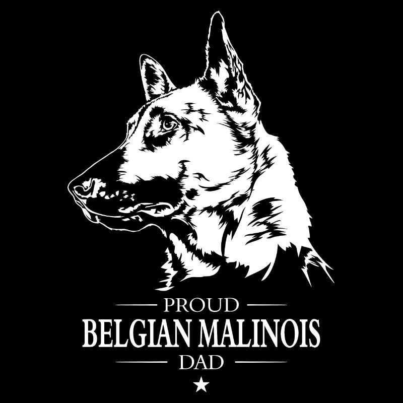 Fier Papa Malinois Belge Chien Chien Wilsigns
