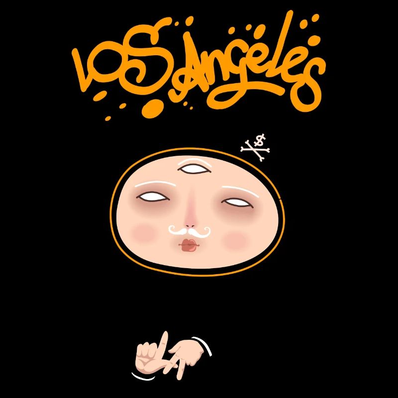 Los Angeles. Ninja with three eyes.