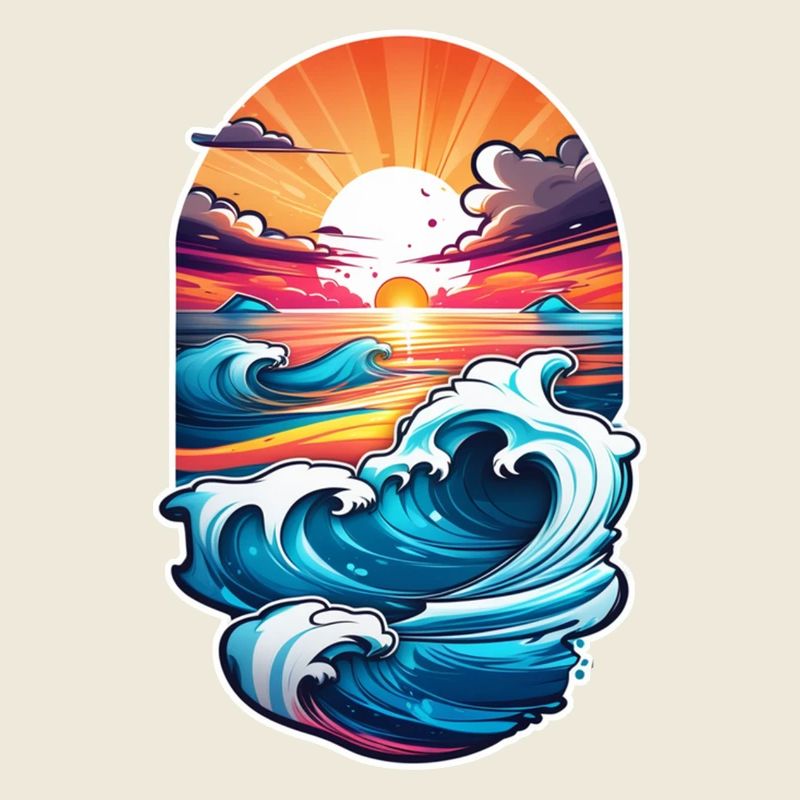 Wave - Summer - Holidays