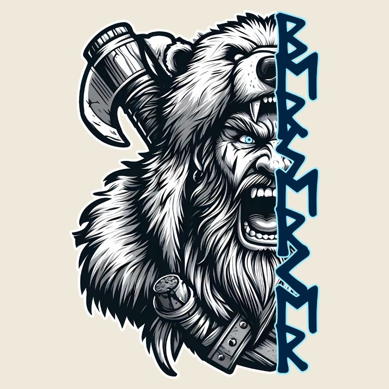 Berserker avec des runes