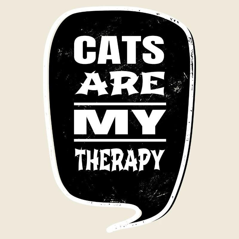 chat collage t-shirts dessin animé chat citation génial