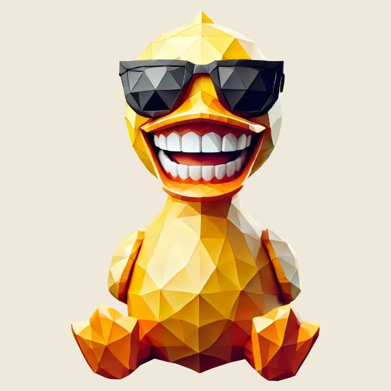 Yellow duck sunglasses
