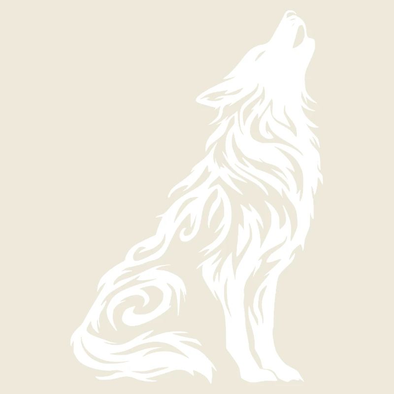 Wolf Tribal Tattoo