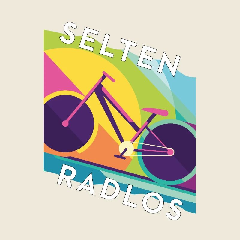 Rarement sans roues – Colorblocking de conception de vélo de route