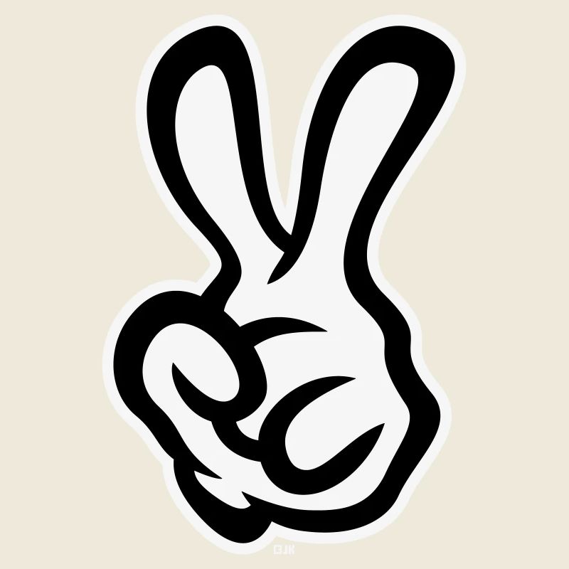 Victory Hand Signals (Left Hand / NEG / 2C)