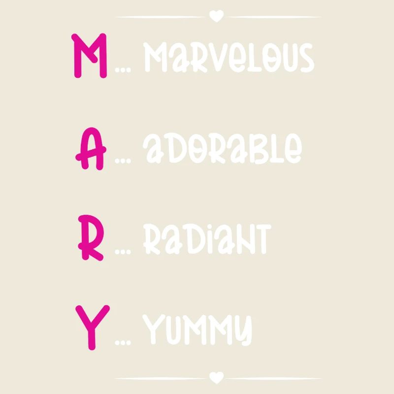 Mary Name Akrostichon