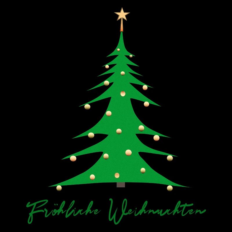 Fröhliche Weihnachten Weihnachtsbaum