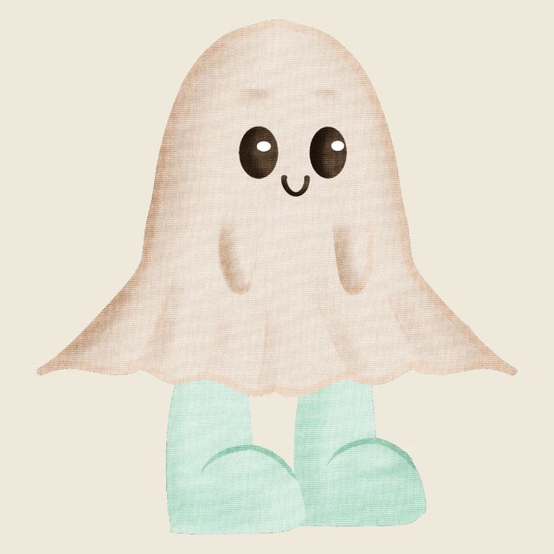Petit fantôme en bottes