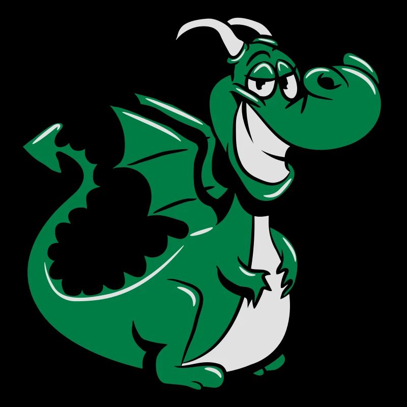 Drachen witzig süss