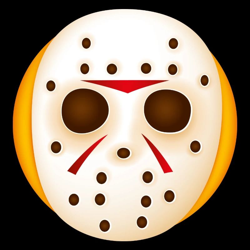 Smiley Chain Saw Mask