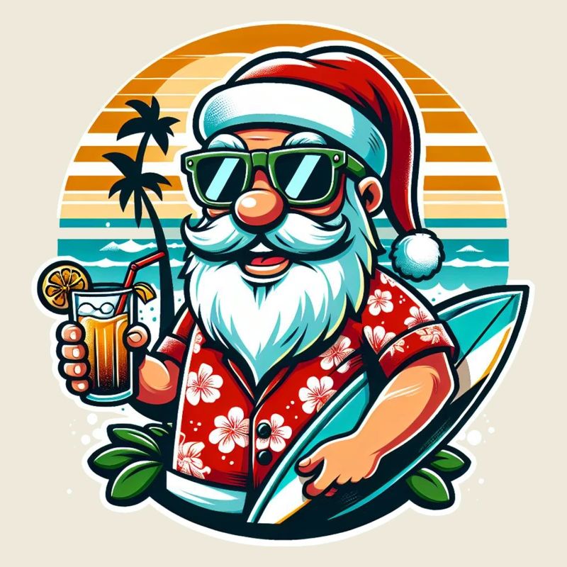 Weihnachtsmann Sommer