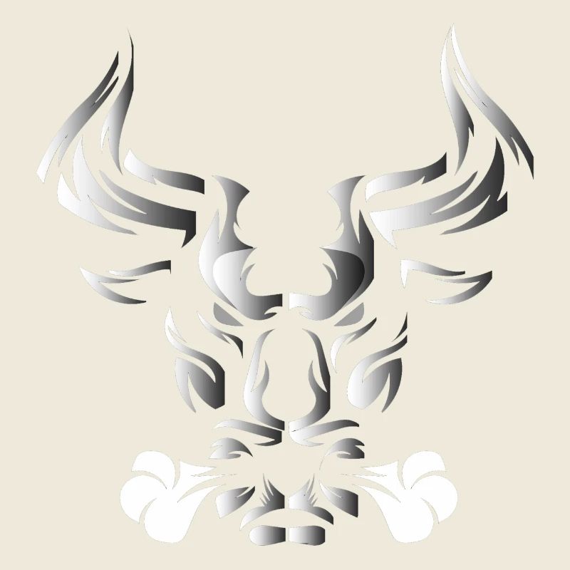 Bull Bull Head Head Logo Steak Beast Gym Horn