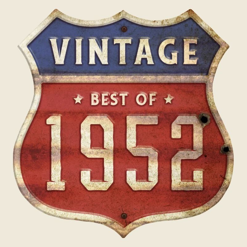 72 ans vintage 1952 édition limitée 72ème