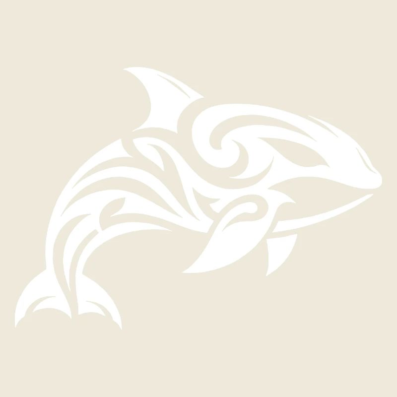 Jolie Orque Tribal Tattoo Style