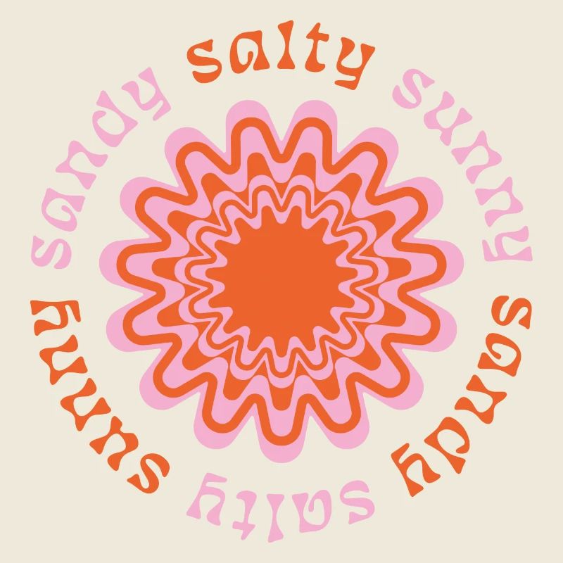 sandy salty sunny