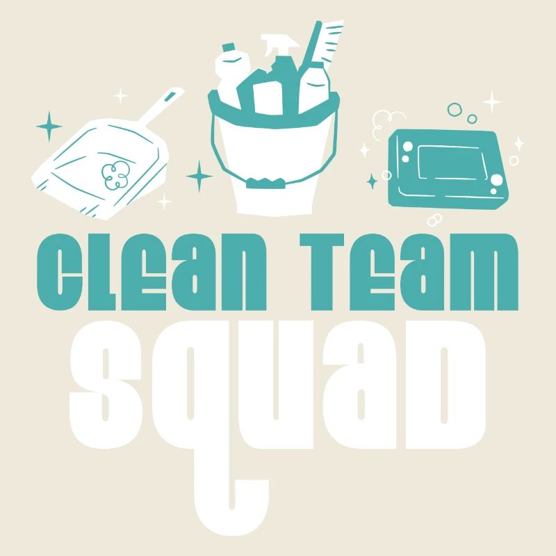 Clean Team Squad Cleaner Housekeeping