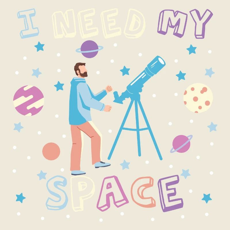 I Need My Space Astronomy Telescope Stargazer