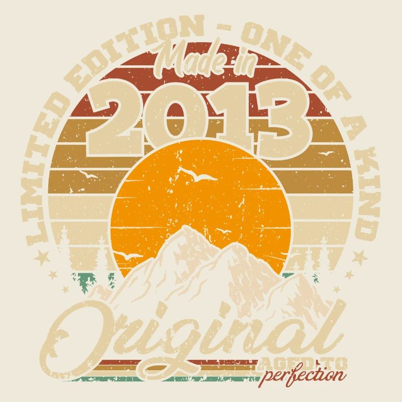 Made in 2013 Birthday Gift 2013 Retro 2013