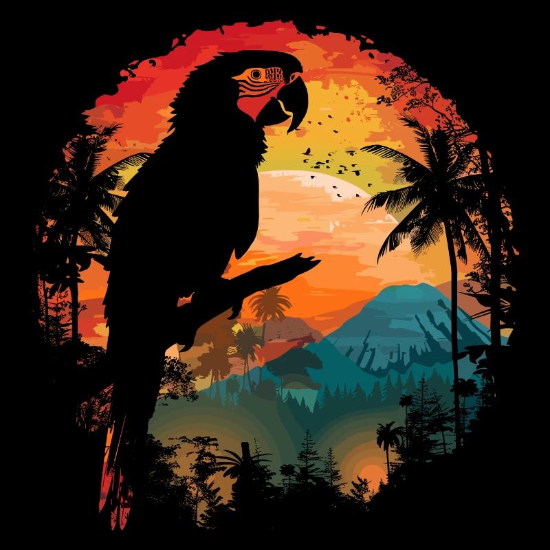Papagei Vogel Ara Wildnis