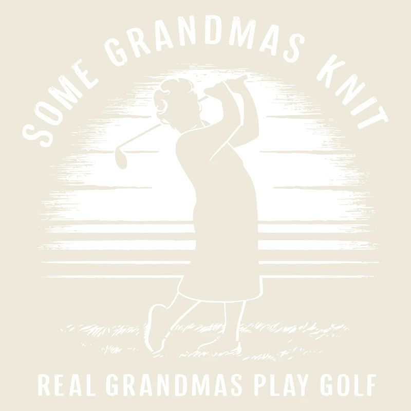 Real grannies playing golf