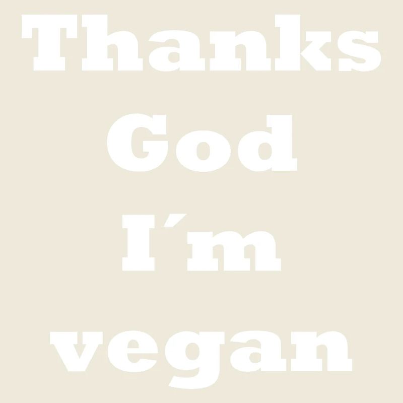 Im vegan